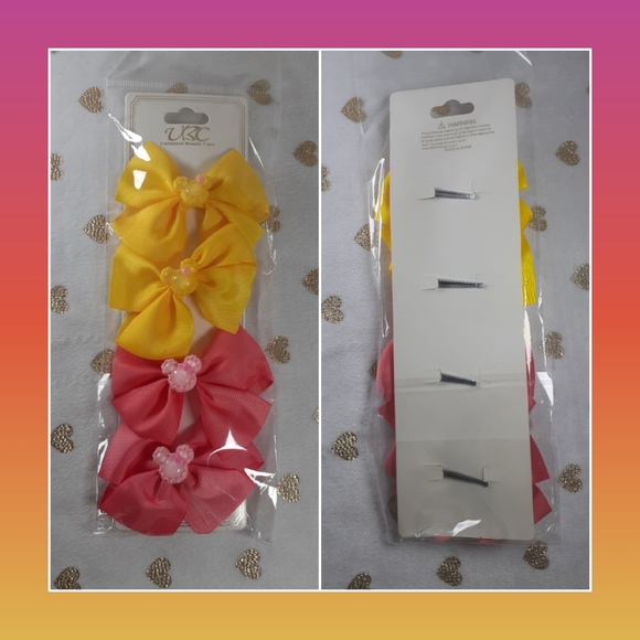 ✂️10/$40 *NIP* Kids Hair Bow Clips - Picture 1 of 1